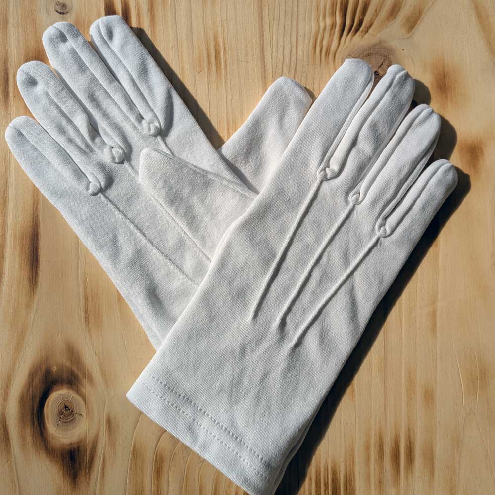 Gants maçonniques neutres